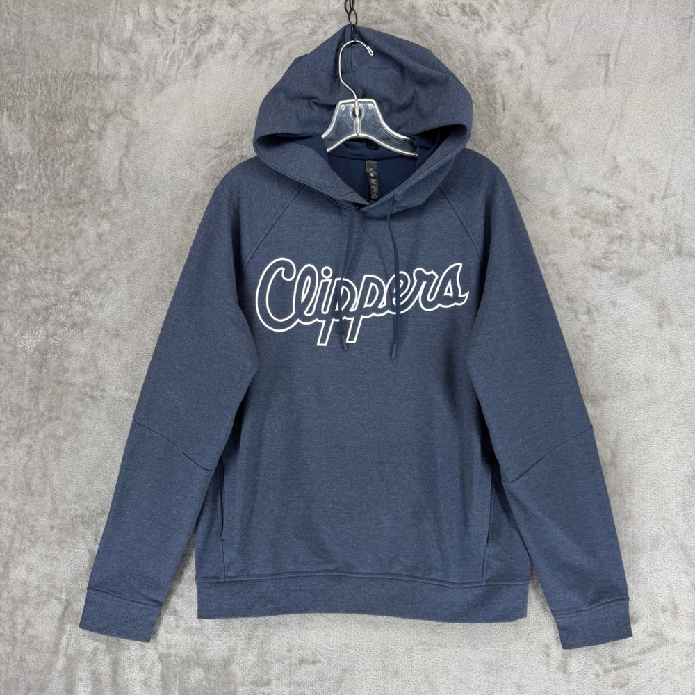 Lululemon Mens LA Clippers City Sweat Pullover Hoodie Navy Blue LM3CNVS Size M